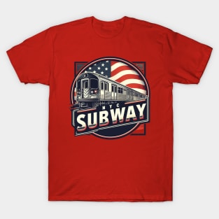 New York Subway NYC Subway Train T-Shirt